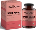 PCOS PCOD Suppplement Myo- Inositol & D-Chiro Inositol 124; Hormonal Saldo & Healthy Ovarian Fungsi Dukungan untuk Perempuan 124; 60 Veg Capsule