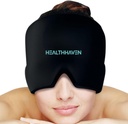 360 ° Migraine Headache Relief Cap, Cooling Gel hat Head wrap for migrain, Tension, Stress & Hangover, hot dan Cold Therapy, Soothing Headache hat