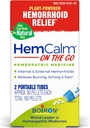 Boiron HemCalm On The Go Travel Estimast for Heembehoid Relief of Pain, Itching, Swelling or Discomfort - 2 Count (160 Pellets)