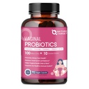 NAFURE TARGET Vaginal Womens Progecs, 100 Billion CFUs Progories & Pregories with Digetical Enzymes, Cranberry & D-Mannose - Mendukung keseimbangan PH, Odor & Urinary Tract Health - 90 Capsules