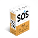 SoS Hydration Electrolyte Powder Stick Packs 124; Rendah Gula 124; Rapid Rehydration 124; Dibuat di AS 124; Keto 124; Mango Flavor