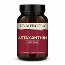 Dr. Mercola Organik Astaxanthin - 4 mg Astaxanthin - powerful Antioxidant - Organic Microalgae Extract - Non-GMO, Gluten- Free & Soy- 90 Capsules (90 Pelayan)