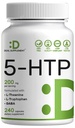 Tambahan Kesepakatan 5- HTP 200 mg Per Serving, 240 Capsules, 98% Afrika Deerived Aweconds Extract (Ekstraksi Benih Beribu Afrika) 124; 4 dalam 1 Formula: 124; Plus Aktif L Theanine, L Tryptophan, & GABA 124; Dukungan Relaxation Tambahan