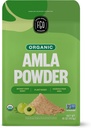 FGO Organic Amla Powder (Amalaki), 100% Raw dari India, 16oz (Paket 1)