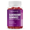 Sambucus Elderberry Gummies for Adults - Imune Suplemen Dukungan dengan Vitamin C dan Zinc - Enhanced Formula untuk Pertahanan Harian - 60 Count, 1 Pasokan Bulan, Berry Flavor - Wellness Konvenent
