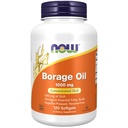 Sekarang Suplemen Makanan, Oil Borage 1000 mg dengan 240mg GLA (Acid Linolenik Gamma), 120 Softgel