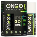 OnGo Energy - Natural cafein (1500mg) Instant Energy Oral Spray 124; Vegan, Sugar and Gluten free 124; B3, B6, B12 vitamin spray 124; Focus and Memory 124; Study, Work and much more 14; Mint feat 124; 15 service