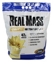 Gasuni Nutrection Real Mass: Advanced Weight Gainer, Protein and Complex Carb Blend, 50g Protein, 16g EAS, Gluten- Free, 12 lbs (Vanilla Milkshake)