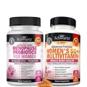 BioSchwartz Probiotic Menopause Suplemen Perempuan (2 Bulan Supply) Plus Daily Multivitamin untuk Perempuan 50 & Lebih (1 Bulan Suppply)