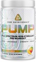 Core Nutronionals Pompa Full- Spectrum Non- Stimulant Pre- Workout, dengan N03T Nitrate, Peak02, Alpha GPC, untuk Maximum Pompa, Kekuatan, dan Performance 20 Servings (Black Lightning)