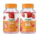 Zinc Lifeable 50mg + Vitamin B6, Gummies Bundle