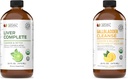 Lengkap Natural Product Liver Lengkap 16oz & kandung kemih Lengkap 16oz Bundle