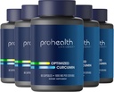 ProHealth Turmeric Curcumin Suplemen: 285 Kali Lebih Bioavable - Dikembangkan oleh Neuroscientists. 1000 mg konsentrasi Longvida Curcumin Ekstrak Per Serving (60 X 500mg Capsules Per Botol) (6 Pack)