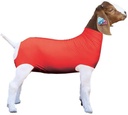Tampilkan Pro Red Spandex Goat Tube untuk Tampilkan Goats - Tampilkan Pensediaan Liverage: Penjual Kambing & Blanket