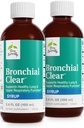 Terry Alami Bronchial Clear Liquid - Dukungan Respiratory untuk Kesehatan Bronchial & Lung - Dukungan Bronchial untuk Kesehatan Paru Dukungan untuk Dewasa & Anak-anak - 3.4 lf oz (Paket 2)