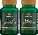 Swanson Injuv - Support Natural Skin Moilect Retention - (90 Softgels, 140mg Setiap) 2 Pack