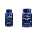 Ekstensi Hidup Otak & Hati Kesehatan Mengalir dan Suplemen Magnesium Bundle, 100 Tablet dan 100 Kapsul