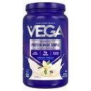 Vega Protein Made Simple Protein Powder, Vanilla - Stevia Free, Vegan, Plant Based, Healthy, Gluten Free, Pea Protein for Women, 2.2 lbs (Packaging May Vary)
