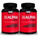 ForCE FacTOR Test X180 Alpha Max, 2- Pack, Total Testosterone dan Nitric Oxide Booster untuk Pria dengan Benih Fenugreek & Tribulus untuk Meningkatkan Performance Atletik Darah & Menimbulkan Pria, 360 Capsules