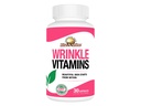 Rise- N-Shine Wrinkle Vitamin Skin Supplement Face Mask dengan Collagen, Resveratrol, Aloe Vera, Benih Grape dan Lebih dari 30 Count