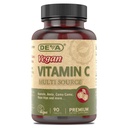 DEVA Vegan Vitamin - Vegan Food berbasis Premium Vitamin C - Multisource - Non-GMO - 90 Tablet