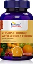 Vitamin C 1000mg dengan Acerola Cherry (Support Immune System, Tingkat Energi, Skin Vitalitas), GMP, Natural Product Assn Disahkan, Dibuat di AS - 100mg, 60 tablet
