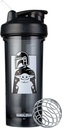 BlenderBottle Star Wars Shaker Bottle Pro Series Perfect for Protein Shakes and Pre Workout, 28- Ounce, Mandalorian & Anak