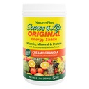 NaturesPlus Source of Life Energy Shake - 2.2 Ibs Multivitamin, Mineral & Protein Powder - Granola Flavor - Whole Food Meal Replacement - Non-GMO, Vegetarian, Gluten- Free - 26