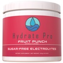Sugar-Free Electrolyte Powder 124; 1000mg High- Sodium Electrolite Complex 12.4; POTS Dukungan & Keto Flu Prevention; 45 Servis Natural Hydration (Fruit Punch)