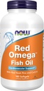 Sekarang suplemen Makanan, Red Omega ™ dengan CoQ10 30 mg dan Omega- 3 Minyak Ikan, Dukungan Kardiovaskular *, 180 Softgels