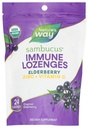 Nature 's Way Sambucus Ammune Lozenges, Zinc + Vitamin C, Black Elderberry Extract, USDA Certified Organik, Berry Flavored, 24 Lozenges (Packaging May Wary)