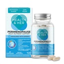 Suplemen Kesehatan & Nya Perimenopause untuk Perempuan - The UK 's No.1 Perimenopause Suplement - Multiple-Nutrient Wellsing Dukungan untuk Awal Menopause, Vegan, Gluten- Bebas, Non GMO (60 ct - 1 Bulan)