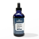 Superior Colloidal Silver, Waiora, Liquid Mineral Suplement Suplement Suply Mineral Supl, untuk Imune Dupport, Blue Glass Bottle with Dropper (1 NT / 22 serv).