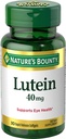 Pil Lutein Nature, Suplemen Kesehatan Mata dan Vitamin, Dukungan Kesehatan Vision, 40 mg, 30 Softgels