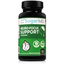 SugarMD Neurro- Focus Support kesehatan otak untuk Memori - Fokus dan Clarity Formula Basopa, Ginkgo, & Bioperin untuk Dukungan Kognitif - Non-GMO dan Gluten- Free - 60 Capsules