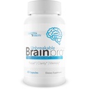 Brain Pro Yang Tak Terpecahkan - Dukungan Pendukung Otak Terbaik Kita - Dukungan Memori Premium Otak - Dukungan Kesehatan Alam - Dukungan Otak untuk Perempuan & Pria - Otak Mendukung Suplemen untuk Memori dan Fokus