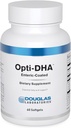Laboratorium Douglas Opti- DHA Hiburan - Dilapisi 124; EsculOmega-3 Acids Gendut untuk Kesehatan Kardiovaskular 124; 60 Kapsul