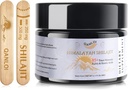 Shilajit untuk Men- Natural Shilajit Resin dengan Suplemen Himic dan Fulvic Acid, Himalaya Shilajit Resin - 120 Serving / 60g (500mg)