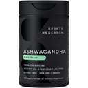 Penelitian Olahraga ® Ashwagandha Softgeels dengan Coconut MCT Oil - Adaptogen Alam Dibuat dengan Shoden ® Ashwa untuk Relaxation, Calm & Sleep Dukungan - Gluten Free & Vegan Friendly - 120 Count