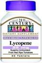 LYCOPENE, Maximum Power, 25 mg, TRIPLE NILAI PACK (3X 60 TABLETS) by 21 Century Health Care