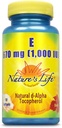 Nature 's Life Vitamin E, 1,000 IU 124; 50 ct