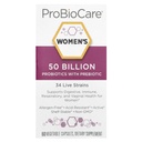 ProBioCare Progories for Women, 50 Milyar CFU Multi- Strain Probiotic Suplement, Supports Digetial, Imunity, Respiratory, and Vaginal Health for Women, Gluten Free, 60 Kapsul