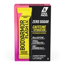 Caffeinated BODYARMOR Flash I.V. Electrolite Packets - Dragonfruth Berry - Zero Sugar Energy Drink, Single Serve Packs, Hidration for Pre Workout, Travel Esensials, Aktive Lifestyle (6 Count)
