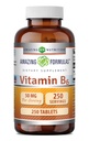 Menakjubkan Formulas Vitamin B6 Pyridoxine 50mg 250 Tablet Tambahan 124; Non GMO 124; Gluten Free 124; Dibuat di AS