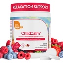Zahler ChildCalm, Kosher Fruit Magnesium Chewable for Kids - Natural Calm, Mood Support, and Relaxation - Calming Kids Magnesium Suplemen Anak Magnesium, 60 tablet