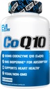 EVL High Absorpsi CoQ10 100mg - Advanced Antioksidant Coenzim Q10 Suplemen untuk Kesehatan Brain Dukungan Produksi Energi dan Penuaan Kesehatan - CoQ10 dengan Tambahan Kesehatan Bioperin