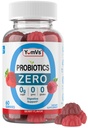 Yum-V 'S - Zero Sugar Probiotic gummies for Digetical Health Demency - Sugar Free Progration for Women, Men & Kid - Gut Health Probiotic gummies for Dewasa & Anak-Anak - Digetical Supplemen Gummy - 60ct