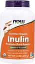 NOW Inulin Prebiotic Fos, 8- Ounces (Paket 2)