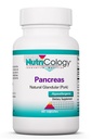 Nutricology Pankreas Pork 425mg Tambahan - Pankreas Natural Glandular, Pankreas Enzymes, Amylase, Protease, Lipase, Hypoallergenic - 60 Count