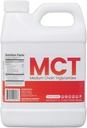 Glycerin Supplier MCT Oil - 1 Liter (33.33 Oz) Food Grade - Non GMO - Halal - Vegan - Sustainable Palm Derived - for Tactures, Sports Nutrition, Keto or Paleo Diet, Clean Energy